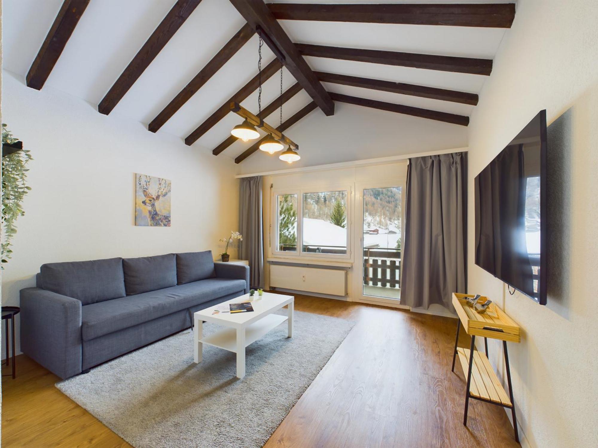 Panorama Apartment For 4 Near Zermatt تاش المظهر الخارجي الصورة